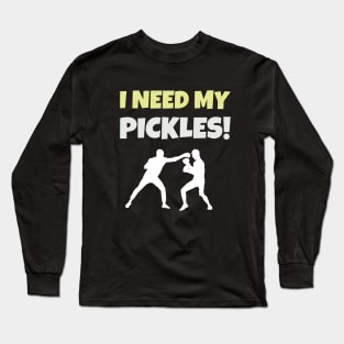 Pickle Battle Shirt Long Sleeve T-Shirt